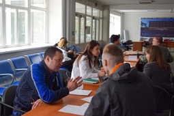 The job fair participants took part in the video tour of the Amur GPP and they were told about employment, benefits and career opportunities at the largest gas processing plant.