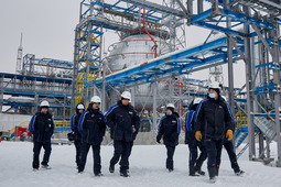 University teachers got acquainted with the innovative technologies for processing natural gas, production and liquefaction of helium, visited the Training and Production Center, and met with the management of Gazprom Pererabotka Blagoveshchensk LLC.