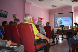 They also helped to make today's music and poetry party "When the Soul sings..." more heartwarming dedicated to the 110th anniversary of the birth of lyricist Lev Oshanin.