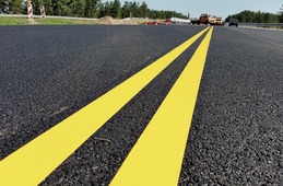 Gazprom Pererabotka Blagoveshchensk finishes the works on road marking at the 25 km section of highway between Svobodny and Amur federal highway.