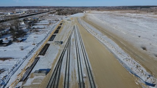 Construction of Zavodskaya 2 station