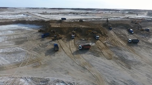 Amur GPP Construction Site