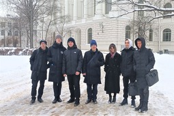 Svobodny’s Gazprom class team at Peter the Great St. Petersburg Polytechnic University.