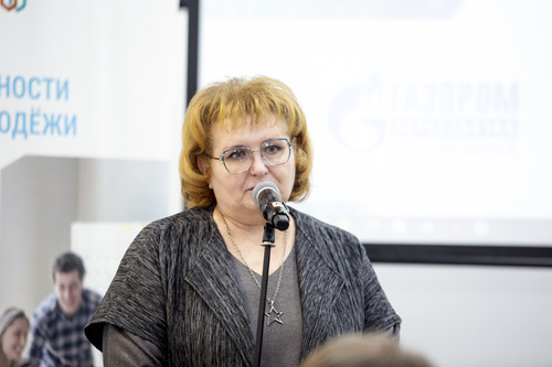 Galina Tkachenko, chair of the Public Council of Amur GPP and the Amur GCC projects.