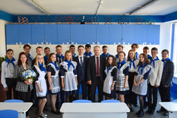 Students of the third Gazprom class.