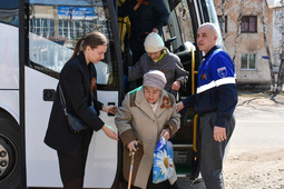 Amur GPP employees support veterans in Svobodny.