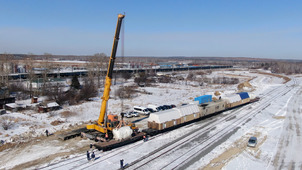 The fifth pair of Ladoga gas pumping units has arrived at the Amur Gas Processing Plant (GPP).