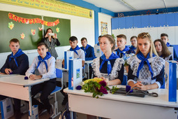 20 tenth graders selected on a competitive basis began their training today in Gazprom class supported by Gazprom Pererabotka Blagoveshchensk LLC.