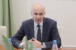 Andrey Plutenko, the President of AmSU.