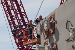 They were delivered to the site of the Amur GPP during the 2021 navigation.