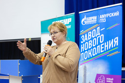 The Chair of the Public Council of Amur GPP and Amur GCC projects Galina Tkachenko