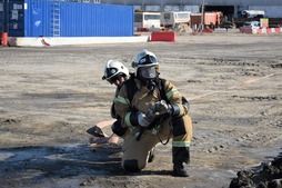 Large-scale drill was held today in order to protect the settlements of the Svobodnensky district and the facilities of the Amur Gas Processing Plant from natural fires.